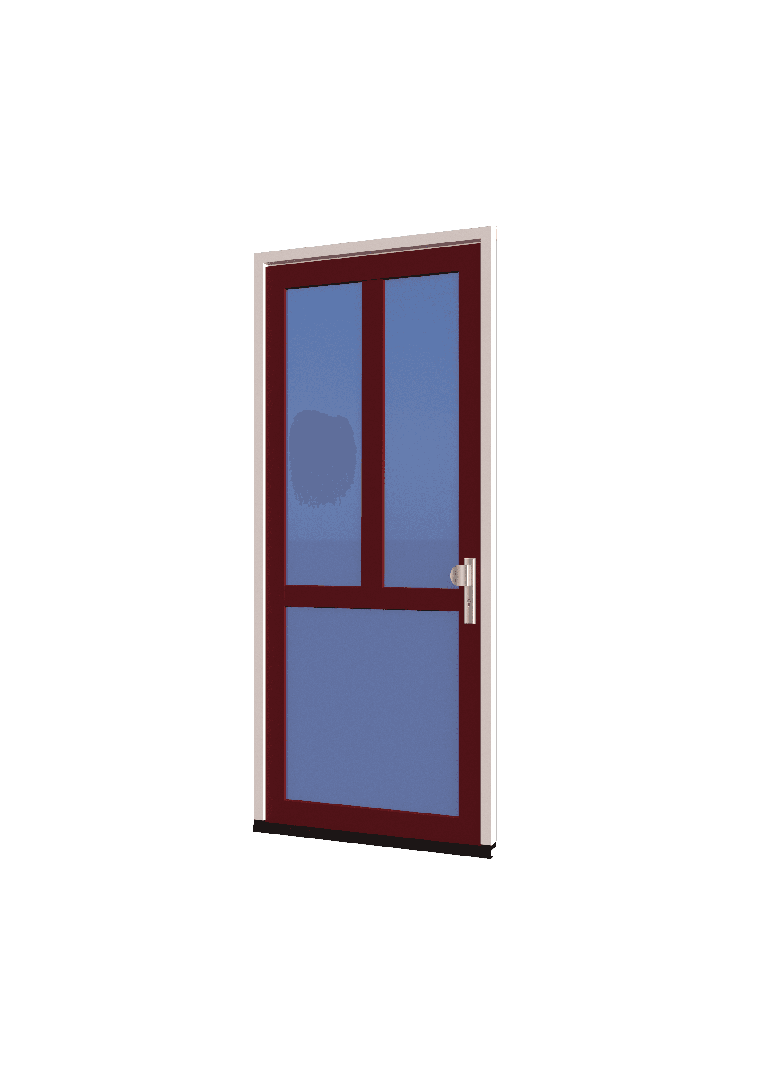 Voordeur TK04 (binnendraaiend) | pvc